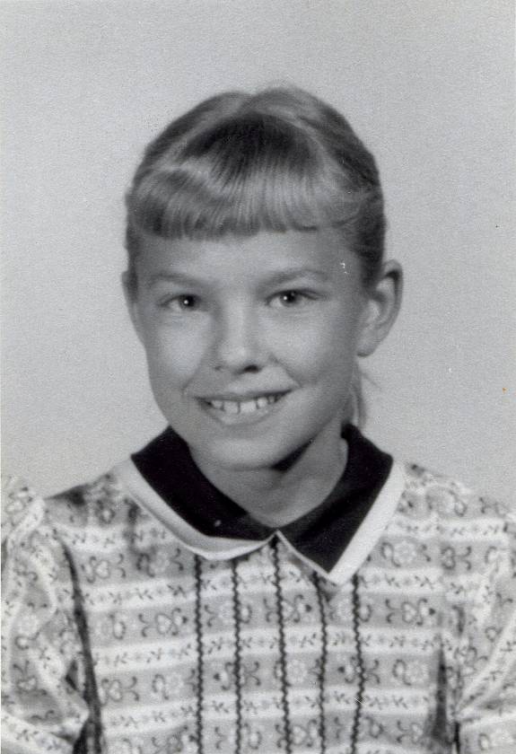 Linda at 10 years old